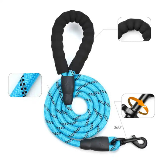 Imbracatura imbottita morbida per cani – Regolabile con maniglia di controllo